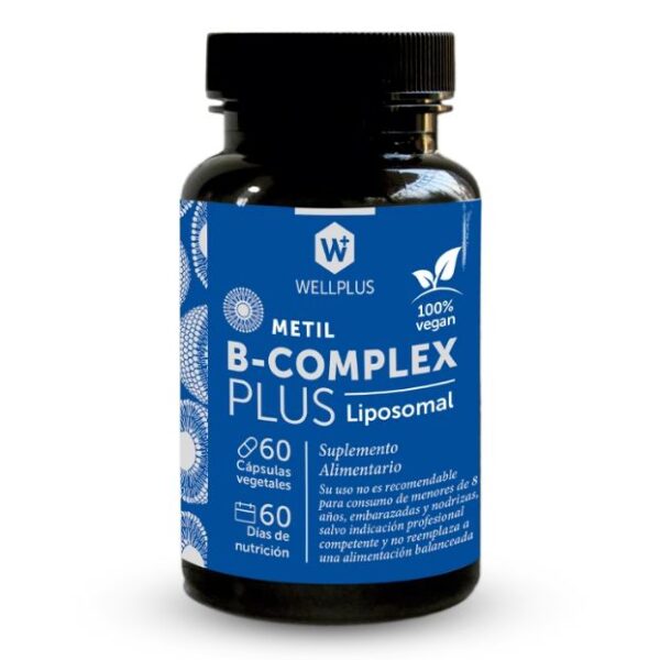 B-COMPLEX PLUS LIPOSOMAL 60 CAPSULAS WELLPLUS