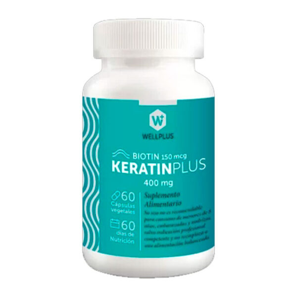 Keratin Plus 60 Cápsulas WELLPLUS